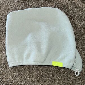 Aquis microfiber turban, quick dry hair wrap towel, light seaglass color